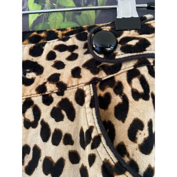 Voodoo Vixen Leopard Print Skinny Pant S - Picture 3 of 6